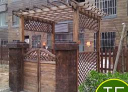 Cổng rào mái vòm phong cách - Công Ty TNHH Xuất Nhập Khẩu V&P Việt Phát